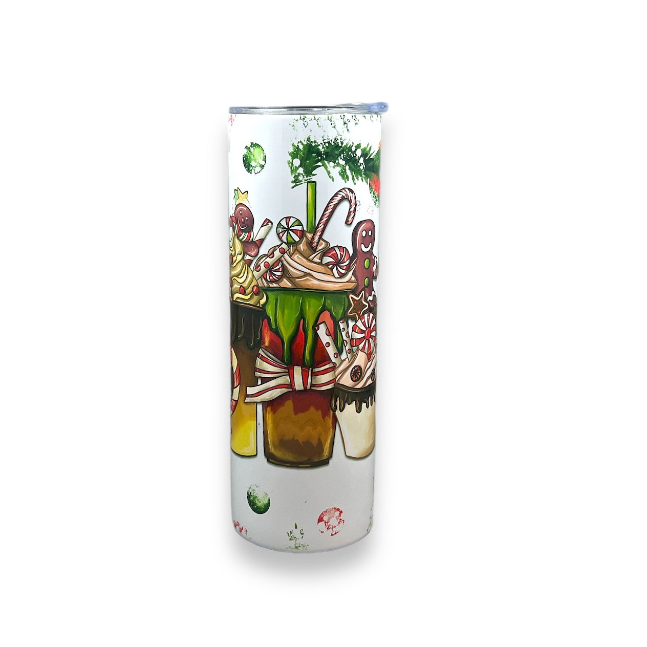 Gingerbread Christmas Tumbler 20oz