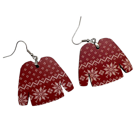 Ugly Christmas Sweater Earrings