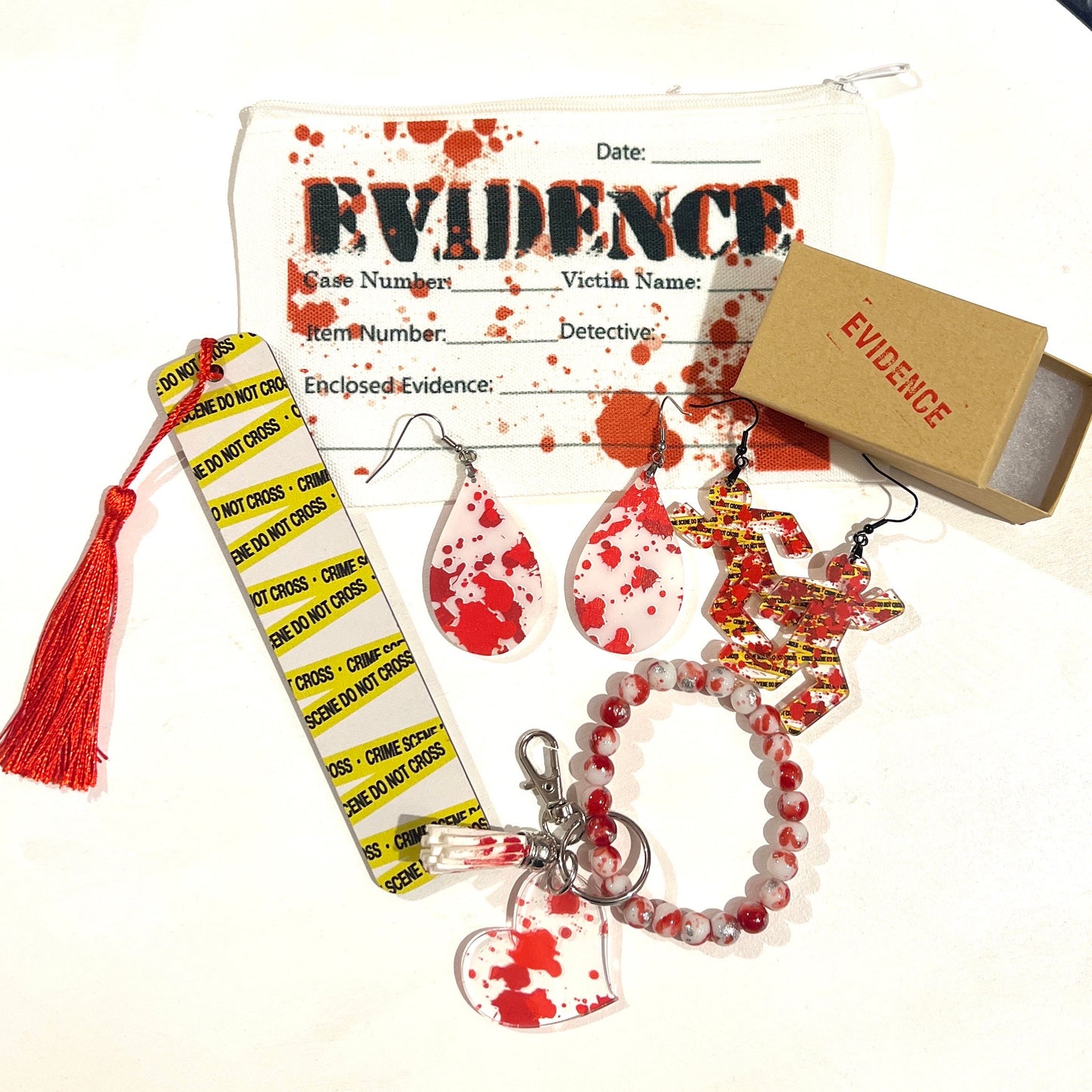 Crime Gift Set, FREE SHIP, Limited Supply! True Crime Gift Set, CSI, Crime Scene